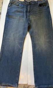 DL 1961 Men's Blue Distressed Denim Vinn Casual Straight Performance Jeans - Picture 1 of 12