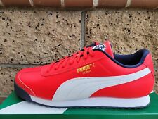 PUMA Roma Country Pack Shoes Men's Size 13 Red / Puma White / Peacoat 389179 01