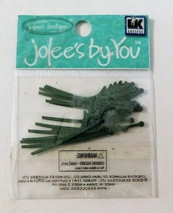 Dark Daisy Stem Sammelalbum Aufkleber Jolees EK Success grün 15 Stück B024A - Bild 1 von 1