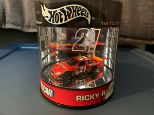 NASCAR Ricky Rudd #21 2004 Hotwheels Goodyear #1 Eagle 1:64 display case/car new - Picture 1 of 1