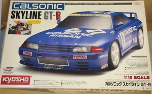 Kyosho 1:10 RC Calsonic Skyline GT-R Nissan R32 10 Engine 4WD Lapboy 31394 - Picture 1 of 22