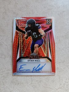 2023 Leaf Metal Red Mojo Evan Hull Auto 1/2