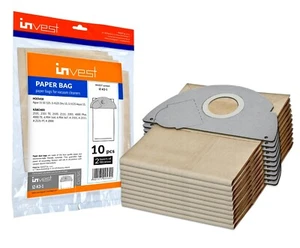 10 Staubsaugerbeutel für Kärcher 6.904-167 K2101 - K2107, K 4000, A 2101 - Bild 1 von 4