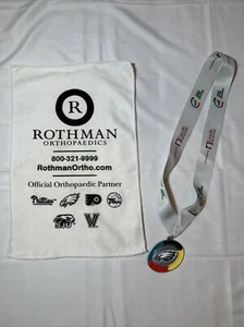 Eagles Autism Challenge 2018 Medal Collectable Collect Colored Oval Win - Picture 1 of 8