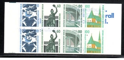 Germany SC# BK 9N553a  - German Buildings - Statue - Stamp Booklet - M-NH  - Image 1 of 2
