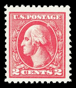 Scott 528 1920 2c Washington Offset Type Va Mint VF OG NH Cat $25 - Picture 1 of 1