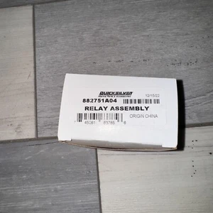 New Mercury Mercruiser Quicksilver Oem Part # 882751A04 Relay Assembly - Bild 1 von 2