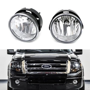 Clear Lens Fog Lights w/ Halogen Bulbs For 2007-14 Ford Expedition, 08-11 Ranger - Bild 1 von 10