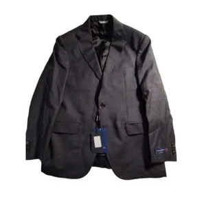 NWT Ermenegildo Zegna 52" Blazer Mens Dark Blue Traveller Wool Blend no pant 680 - Picture 1 of 15