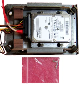 Genuine Siemens Caddy with 2x 1TB 2.5" SATA HDD for Siemens Simatic Box PC 627B - Picture 1 of 5