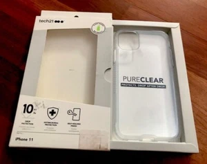 Tech 21 Iphone 11 Pro Pure Clear Case with 10 ft drop protection - Picture 1 of 3
