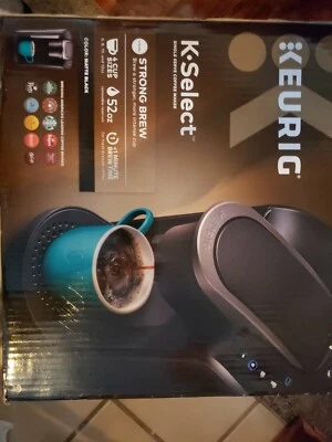 New Keurig K-Select K80 Single Serve K-Cup Pod Coffee Maker, Matte Black, Sealed - Image 1 of 4