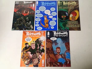 The PERHAPANAUTS Danger Down Under tiratura completa: #1-5 Image Comics 2012 ottime condizioni - Foto 1 di 1
