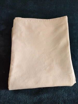 Ancien drap plat en métis toile tissus  drap 23 ref 919 - Photo 1/4