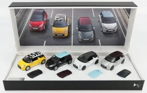 MODELLINO AUTO STATICO DIECAST CITROEN SET 4X DS3 2010 MODELLISMO SCALA 1/43 - Foto 1 di 5