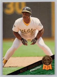1993 LEAF #291 RICKEY HENDERSON  OAKLAND ATHLETICS