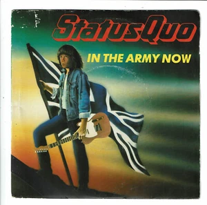 Status Quo Vinyl 45 RPM 7 " IN the Army Now - Heartburn Hard Rock Vertigo 888056 - Picture 1 of 3