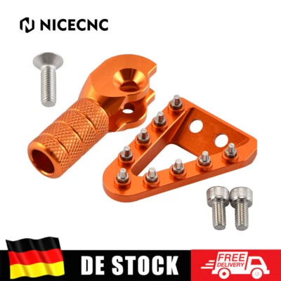 Bremspedalplatte Schalthebelspitze Für KTM 250 300-500 EXC F XCW SX 2017-2022 - Bild 1 von 4