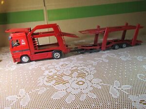 677Y New Ray China Mercedes Actros 1857 Ring Autos Citroën Sport Red 1:43