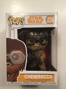Funko Pop Star Wars Han Solo Story Chewbacca With Goggles #239 Vinyl Bobble-Head - Bild 1 von 2