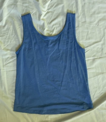 Camiseta sin mangas Misses Avon talla pequeña azul Foto 1 de 2