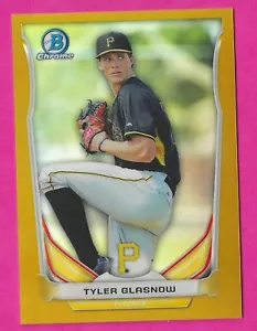 2014 Bowman Draft Chrome Tyler Glasnow Gold Refractor 43/50 #CTP-61 - Picture 1 of 2