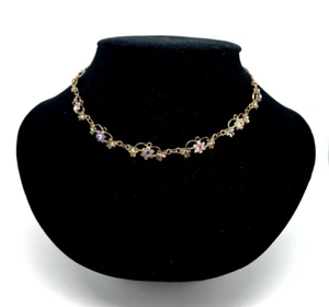 Hermoso collar con cristales de Michal Negrin único #62# - Imagen 1 de 5