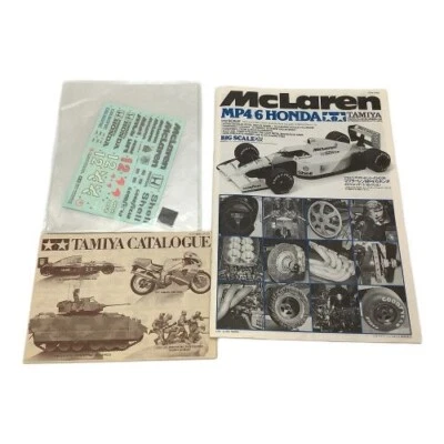 McLAREN HONDA MP4/6 (SCATOLA BIANCA)– 1991 TAMIYA –12028 1:12 - Immagine 1 di 4