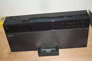 Used Sony Wi-fi iPod iPhone Speaker Dock Nas-sv20i NASSV20I works no cables - Picture 1 of 10
