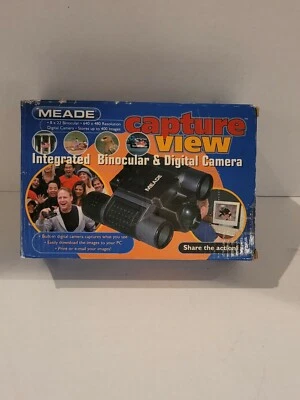 Meade CaptureView 8x22 Digital Camera Binoculars CVB1001 - Image 1 of 4
