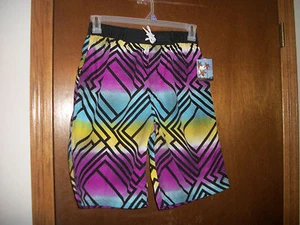 Joe Boxer Bright patterns Swim Swimming Linner Trunks  XL Youth 14-16 NWT - Picture 1 of 1