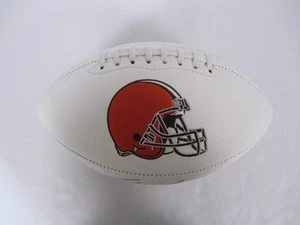 Jim Brown Autogramm Cleveland Browns signed Logo Ball Schwartz Sports Chicago - Bild 1 von 4