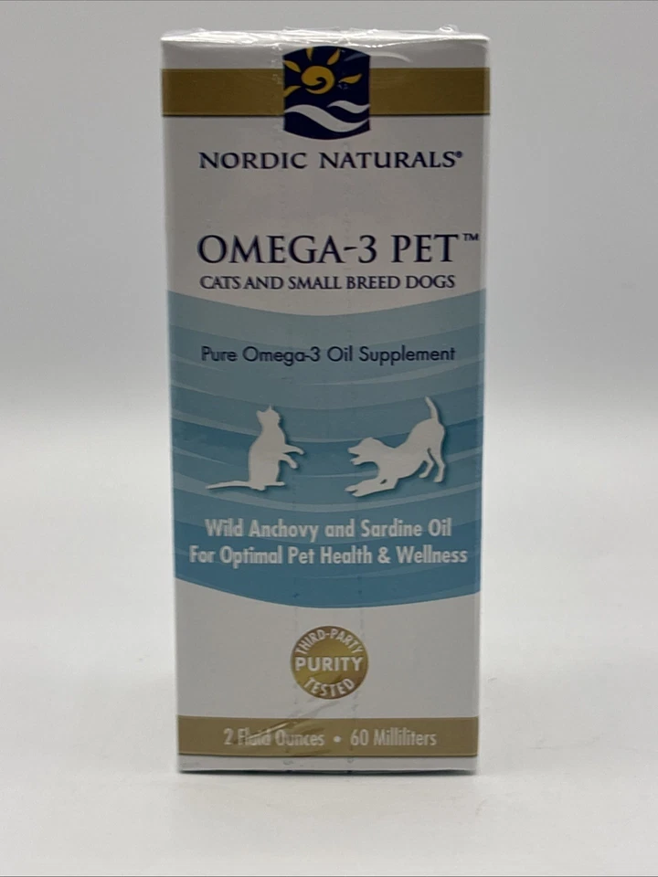 Nordic Naturals Omega 3 Pet - Omega-3s EPA y DHA aceite de pescado para perros y gatos 2 OZ Foto 1 de 4