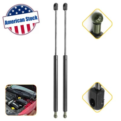 2PCS For 2015-2017 Chrysler 200 Front Bonnet Hood Gas Struts Shocks Supports Foto 1 de 4
