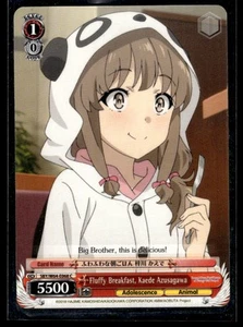 2018 Weiss Schwarz Bunny Girl Senpai Kaede Azusagawa Common #SBY/W64-068 - Bild 1 von 2