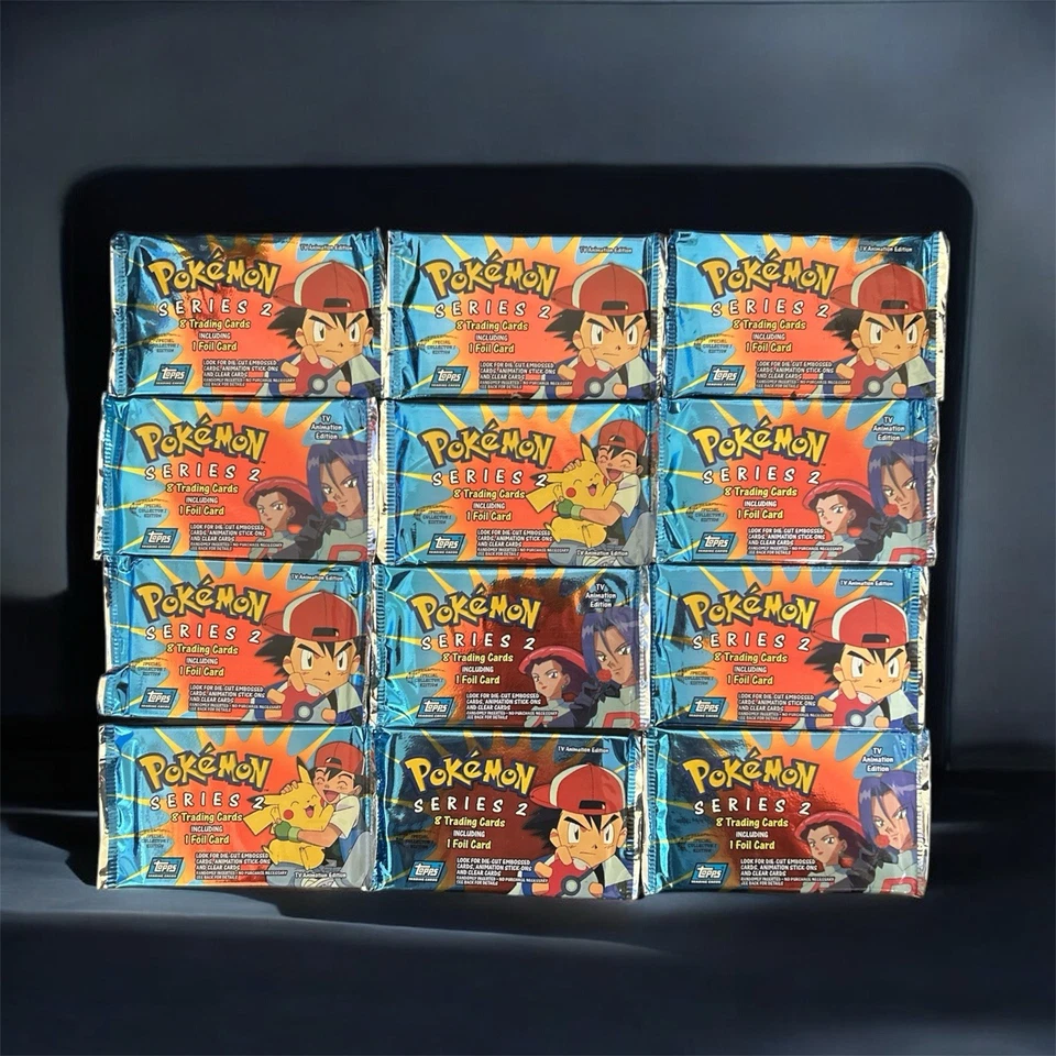 🟩Topps 2000 Pokémon TV Animation Series 2 Booster Pack🟩 - Imagem 1 de 4