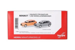 Herpa MiniKit 014090 |  Audi A3 Sportback (2012) | Glutorange und Nardograu - Bild 1 von 1