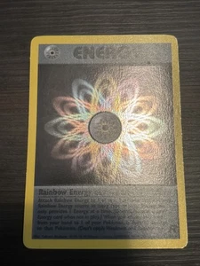 Pokemon Rainbow Energy 17/82 Holo Rare Unlimited. 99-00 Wizard Copy - Picture 1 of 2
