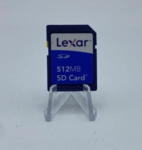 Lexar 512 MB Secure Digital Flash Memory Card (SD512-676) - Picture 1 of 2