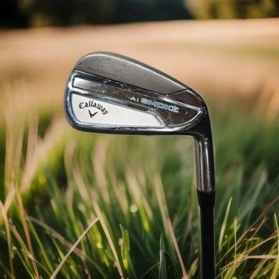 RH NEW Callaway Paradym AI Smoke 6 iron Graphite Stiff 6.0 Flex Golf Club UPC283 - Image 1 of 4