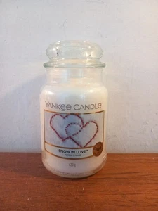 Yankee Candle Large Jar Snow In Love Scented 623g Jar - Picture 1 of 5