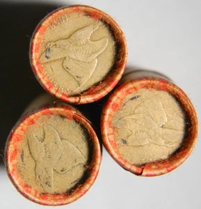 Flying Eagle On One End ~ Wheat Penny Lincoln Cent ~ Nachlassmünzen ~ EINE ROLLE - Bild 1 von 2
