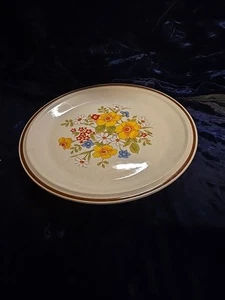Plato 12" Casual Elegancia Hearthside Gres Blanco Floral - Imagen 1 de 4