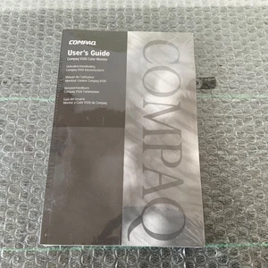Compaq v500  Color Monitor User's Guide - NEW/SEALED! # 43 - Imagen 1 de 2
