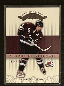 2003-04 Upper Deck Classic Portraits #139 Peter Forsberg /650 - Picture 1 of 2