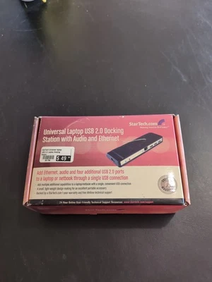 StarTech Laptop Docking Station USB 2.0 Station  - Image 1 of 2