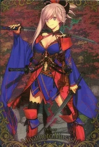 Fate/Grand Order SSR Miyamoto Musashi Anime Trading Card Wafers 3 #2435058 - Bild 1 von 1