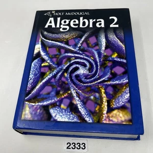 Holt McDougal Algebra 2 Textbook - Hardcover 2009 - Picture 1 of 17