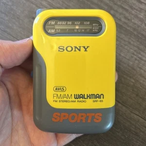 Sony Sports Walkman Am/Fm Radio SRF-85 Tested Working - Picture 1 of 11