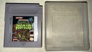 Nintendo GameBoy Teenage Mutant Ninja Turtles Fall Of The Foot Clan TNMT probado - Imagen 1 de 3